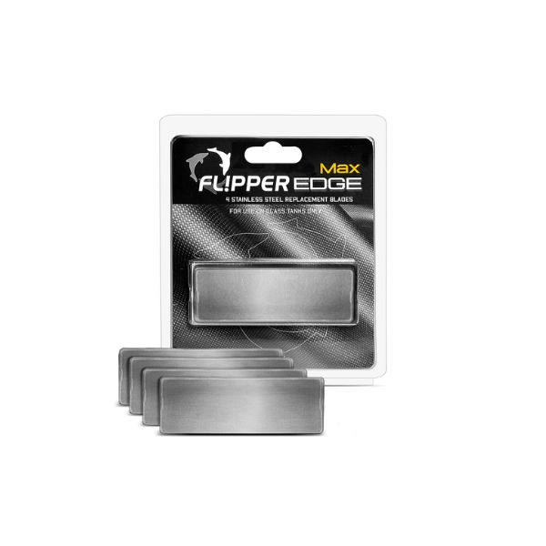 Flipper EDGE Max Replacement Stainless Steel Blades - 4 Pack