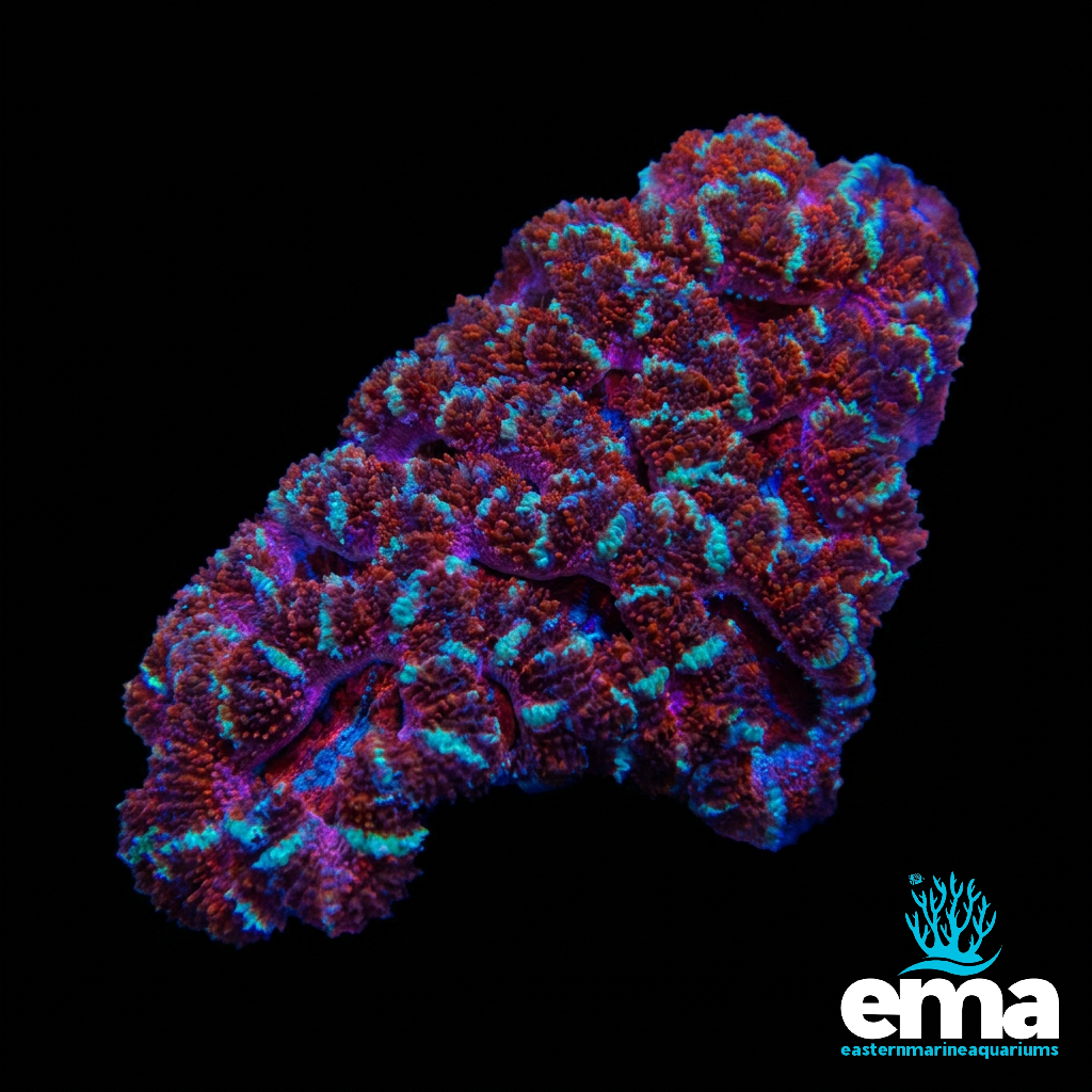Red & Teal Acan Lord Colony