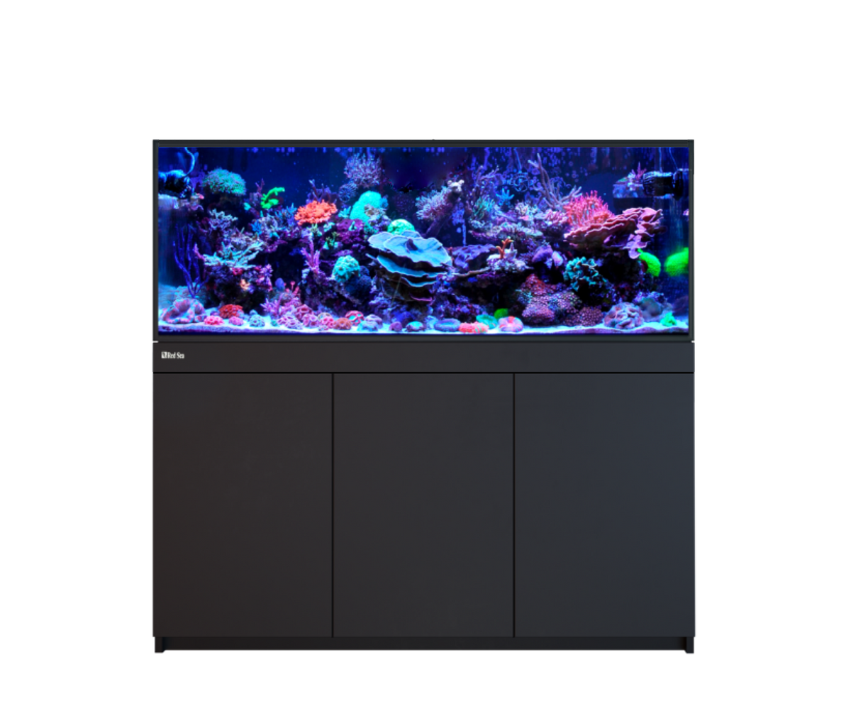 Red Sea REEF-FRAME 500 aquarium system in Black cabinet finish