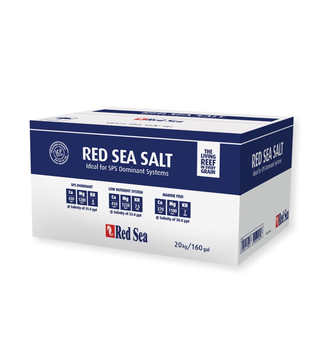 Red Sea Coral Reef Sea Salt 20kg Box