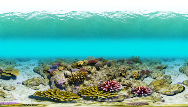 Vibrant coral reef in New Zealand aquarium