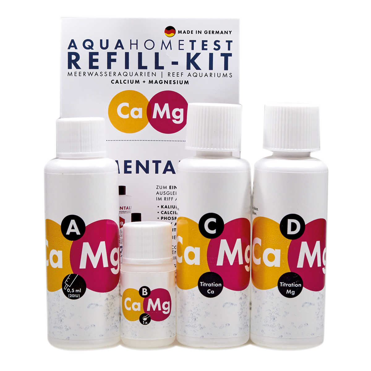 Fauna Marin AquaHomeTest Ca+Mg Refill Kit