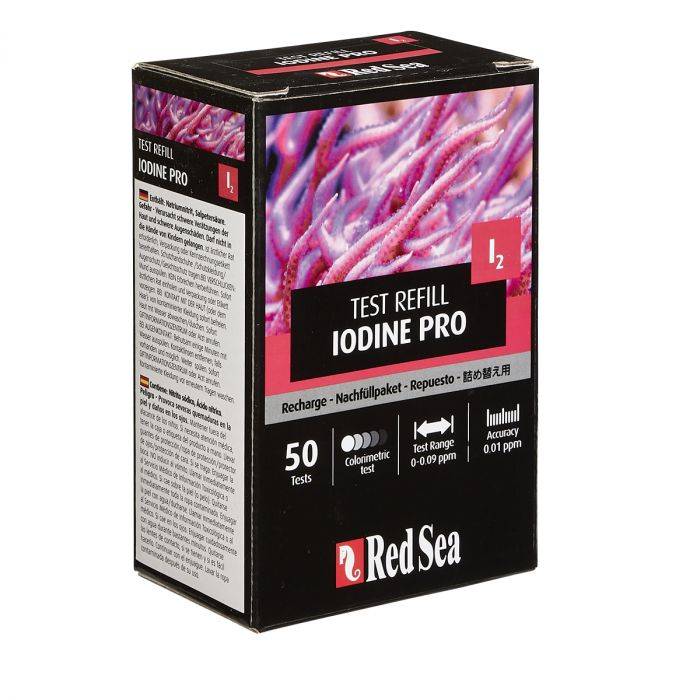 Red Sea Iodine Pro Reagent Refill Kit