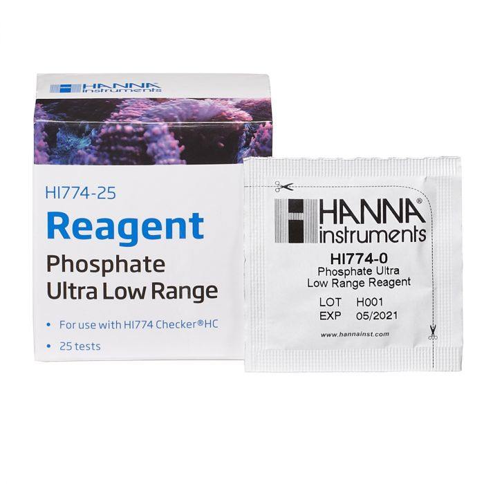 Hanna Marine Ultra Low Range Phosphate Reagents HC - HI774-25