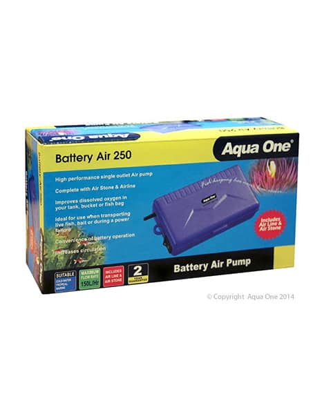 Aqua One Battery Air Pump 250