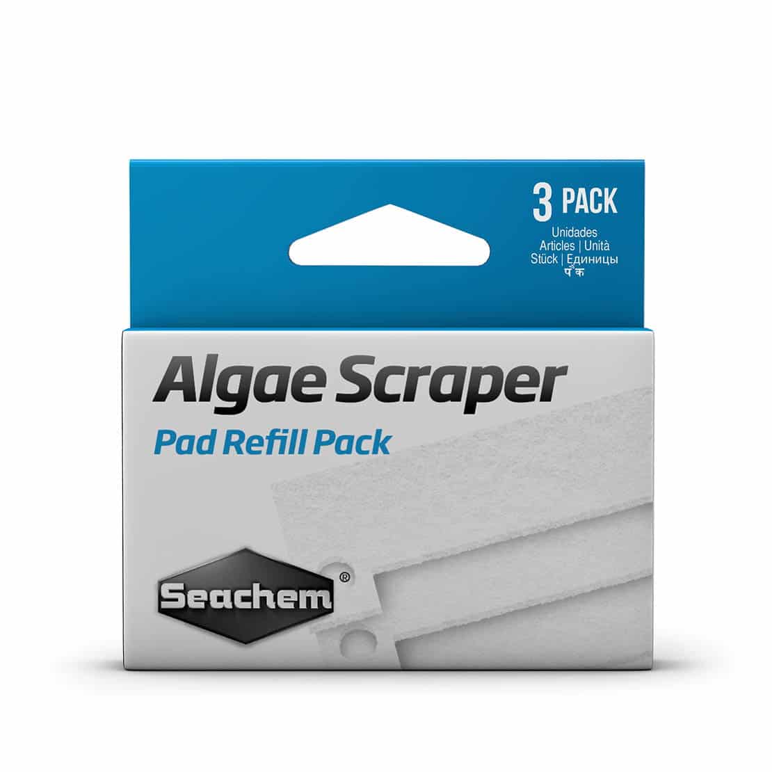 Seachem 3 in 1 Algae Scrubber Pad Refill Pack (3pcs)