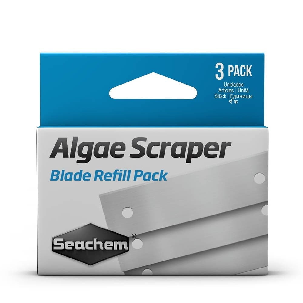 Seachem 3 in 1 Algae Scraper Blade Refill Pack (3pcs)