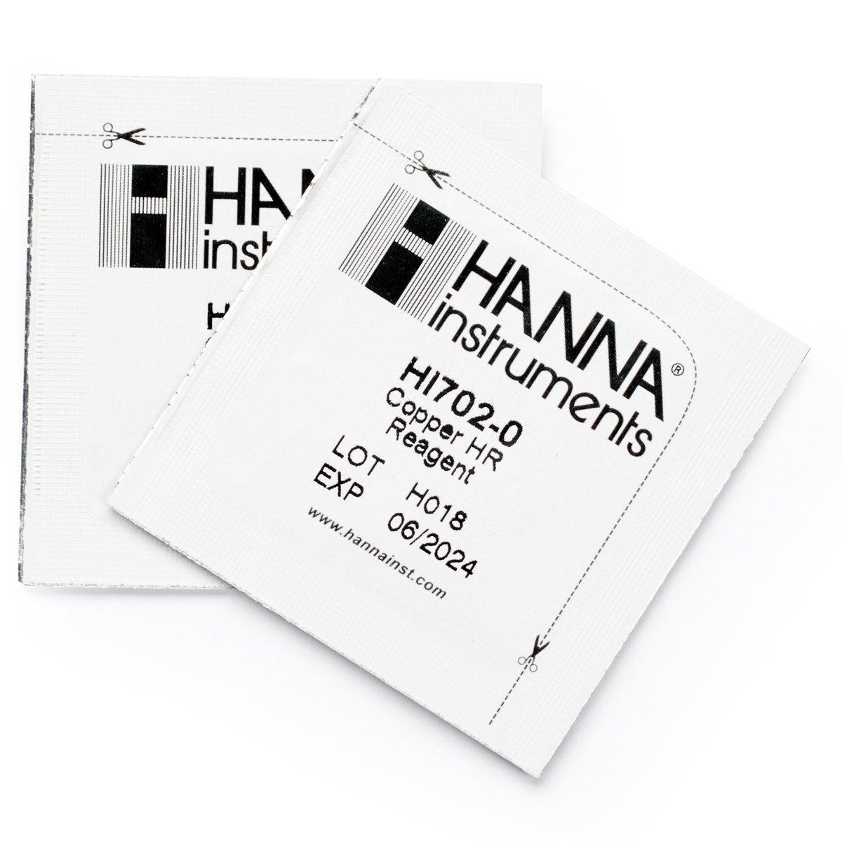 Hanna Copper High Range Checker® Reagents - HI702-25