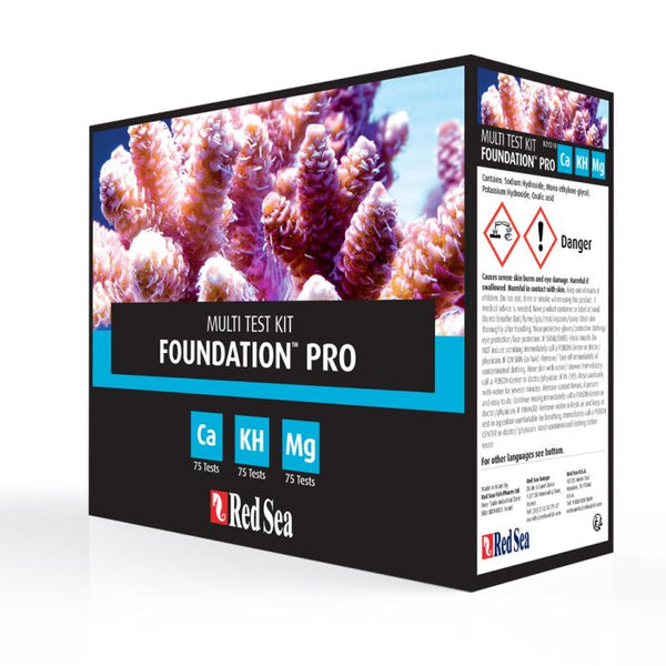 Red Sea Reef Foundation Pro Multi Test Kit (Kh, Ca, Mg
