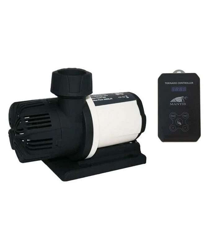 Mantis Tornado 6000 DC return pump and controller