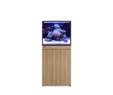Red Sea REEF-FRAME 170 aquarium system in Oak cabinet finish