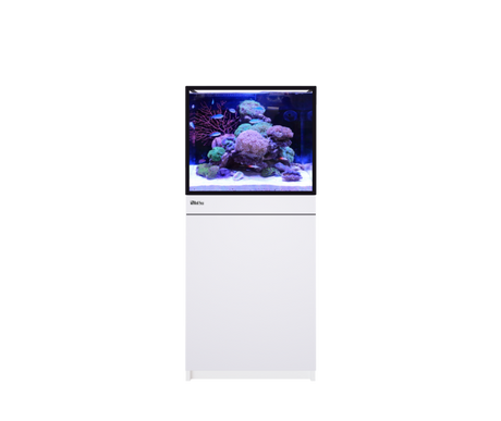Red Sea REEF-FRAME 170 aquarium system in White cabinet finish
