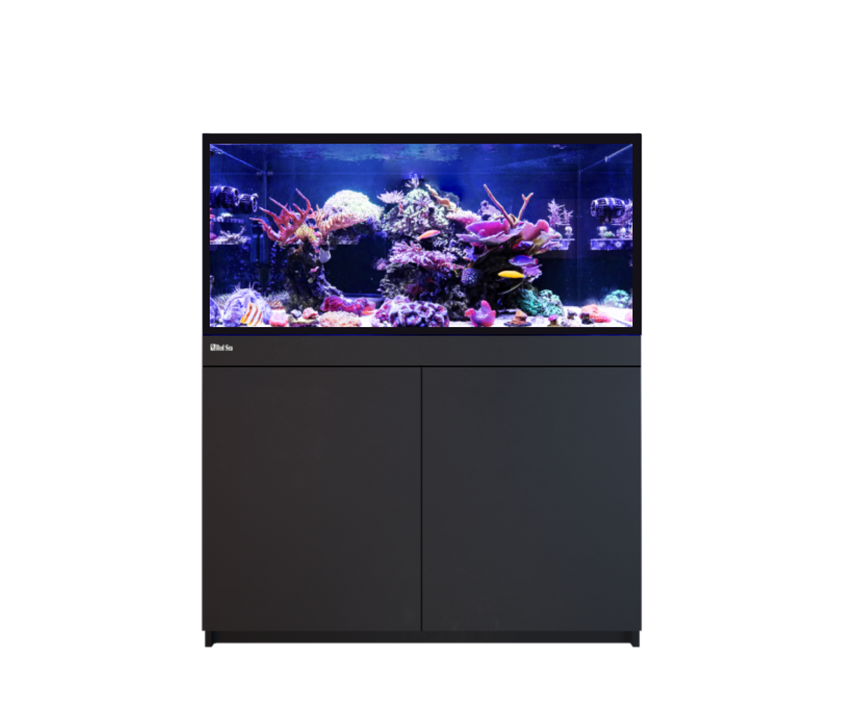 Red Sea REEF-FRAME 350 aquarium system in Black cabinet finish